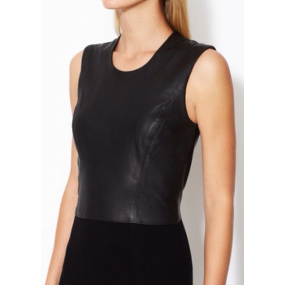 Helmut Lang Dresses - ⚡️HELMUT LANG gala sheath dress with leather S⚡️ Helmut Lang Dresses - ⚡️HELMUT LANG gala sheath dress with leather S⚡️