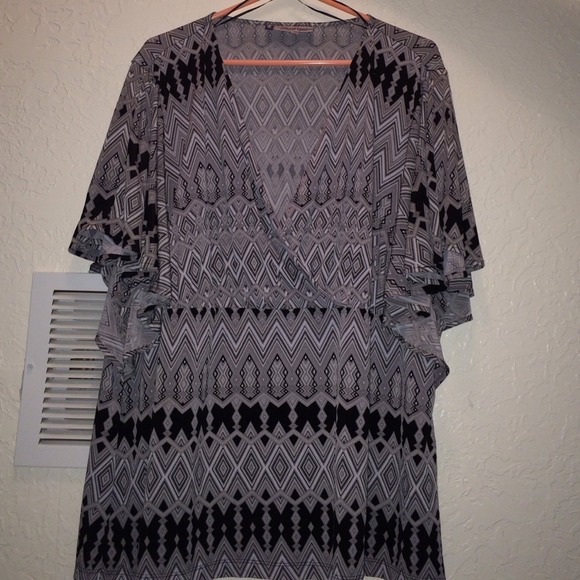 New Black & White Blouse