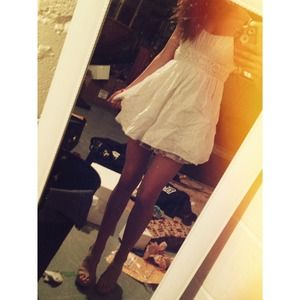 Cute White Lace Dress