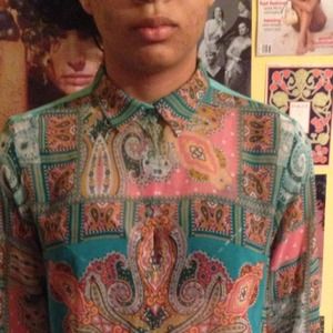 Sheer long sleeve button down from Zara. NWOT