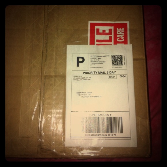 Proof of Shipping/sale/trade