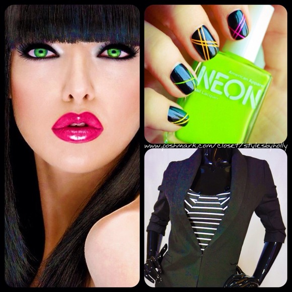 XX SOLD XX Black Cinched Sleeve Blazer NWOT