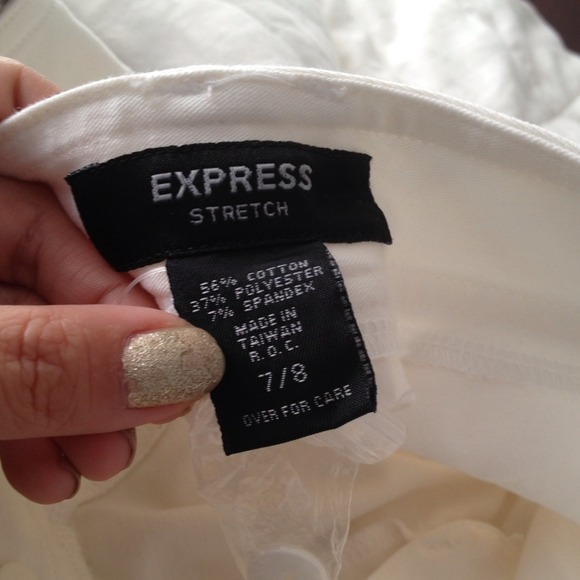 Express | Classic White Editor Pant - Picture 2 of 2