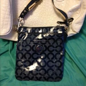 Coach cross body purse