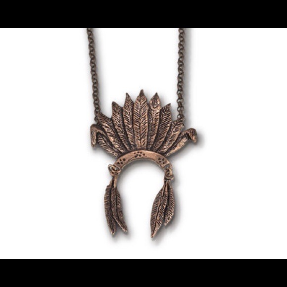 SALE!! Headdresses Necklace by Bandit Brand