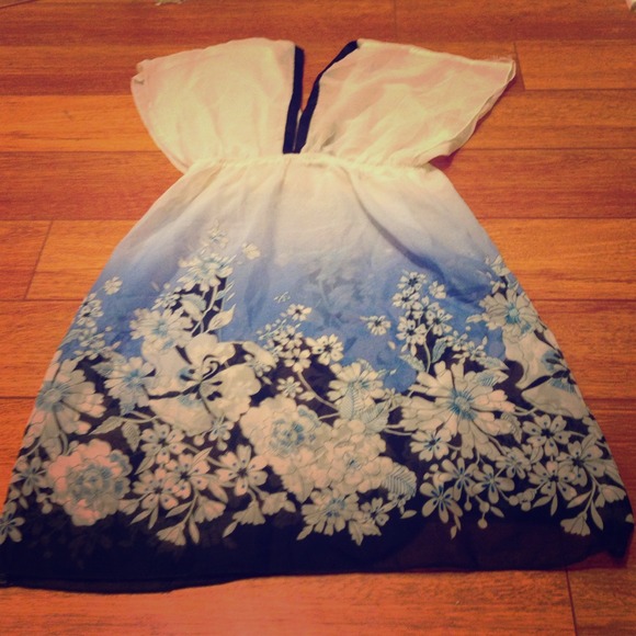 Dress with flowers