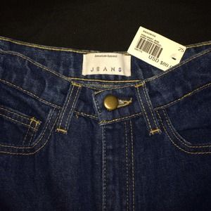 AA High-Waist Jean (Dark Wash Indigo)