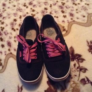 Pink vans 7.5👟