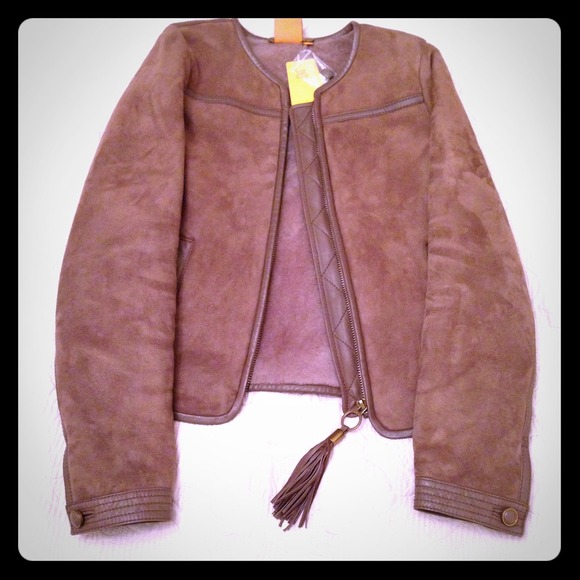 💋SOLD💋Tory Burch Shearling Jacket👌