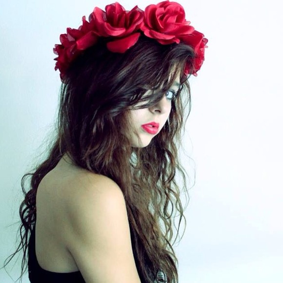 Rose flower crown!