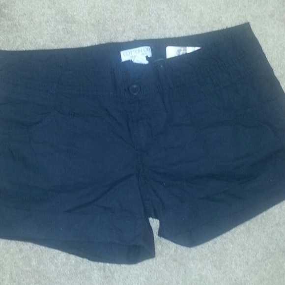 Black shorts
