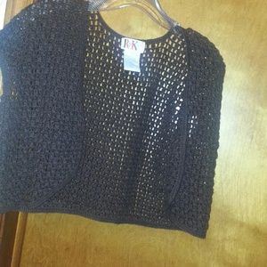 Brown see through cover up and never worn