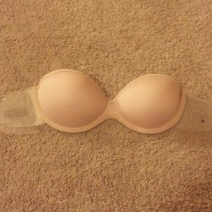 A strapless bra great for dresses
