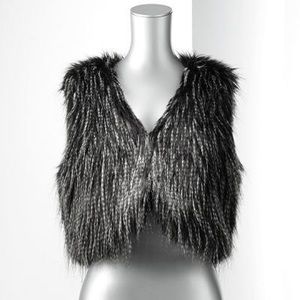 Simply Vera Vera Wang Faux-Fur Vest