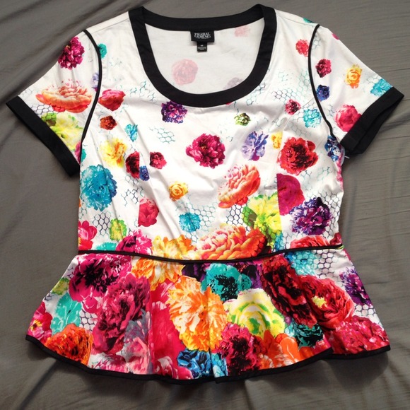 🆕 Prabal Gurung for Target Floral Peplum Top