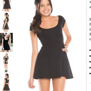 ❌SOLD❌Brandy melville black bethan dress