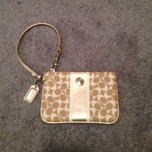 Coach wristlet