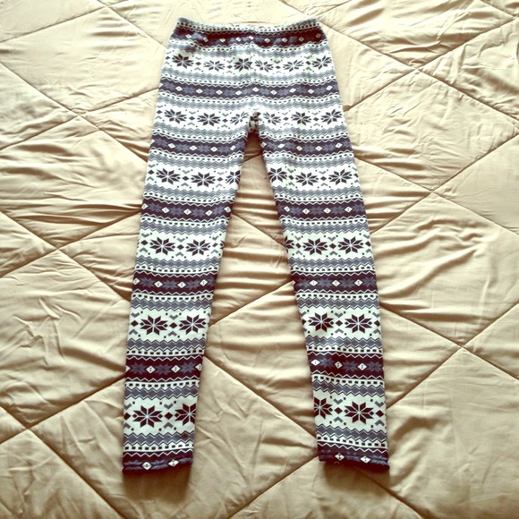 Winter Printed Leggings