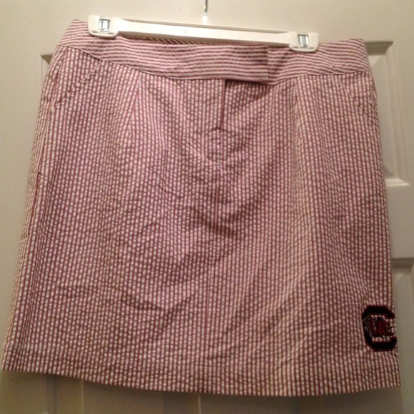 Carolina Gamecock Seersucker Skirt