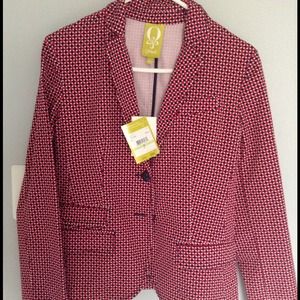 Sold. Brand New Polka Dot Blazer!