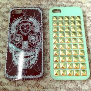 iPhone 5 snap on cases✨