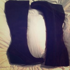 ❗️REDUCED❗️Aerosols Chocolate Wedge Boots