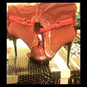 Red Yoki Boots