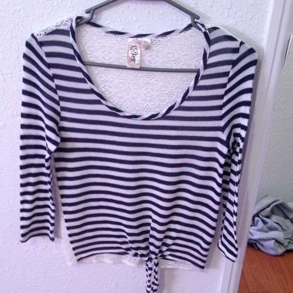 Half laced shirt