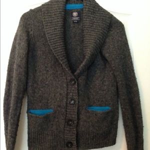 American Eagle Gray Cardigan Size M