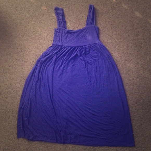 Dress with seagull print