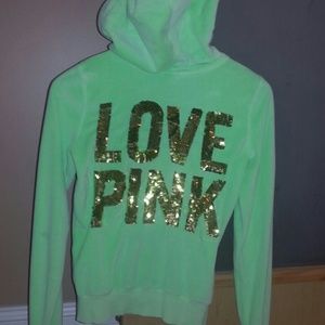 Xs "Love Pink" Victoria's Secret hoodie