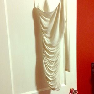 WHITE DRESS, ONE SLEEVE SALE!