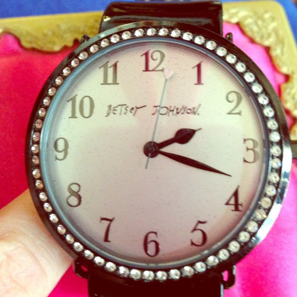 Betsey Johnson Watch! Interchangeable straps!