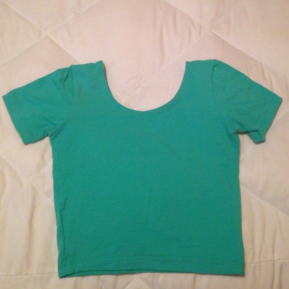 American apparel crop top