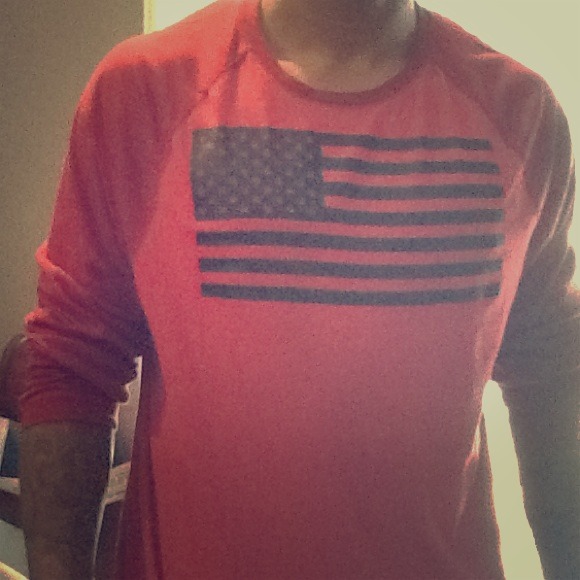 Custom American high shirt