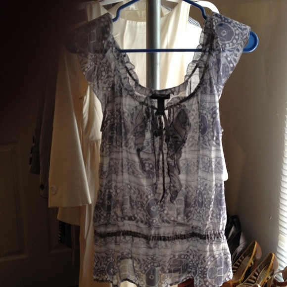 Banana Republic silk top