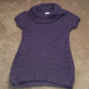 Knitted tunic sweater
