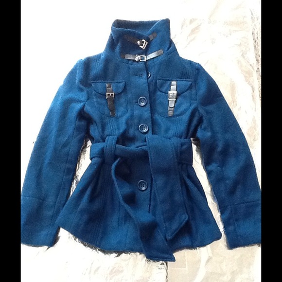 Teal Coat Size Large Brand New
