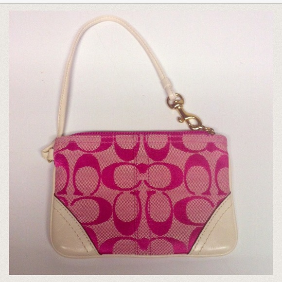 Coach wristlet/vs hoodie