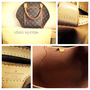 Louis Vuitton Monogram Canvas Handbag (Vint/Auth)