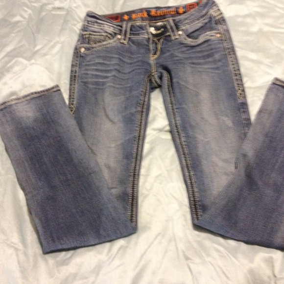 TRADED ...Rock Revival straight leg jeans