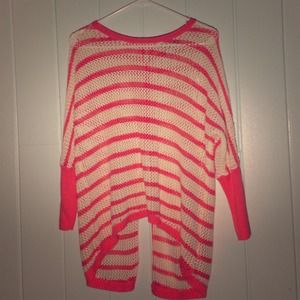 Cute pink summer sweater