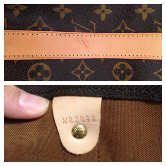 🚫SOLD🚫Louis Vuitton KEEPALL BANDOULIERE 55 - Picture 4 of 4