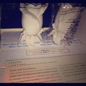 Lenox 🌹Rose candlestick holder🌹NEW still in BOX