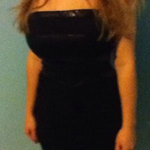 Windsor Ruched, Sequined LBD