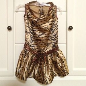 Animal Print Dog Dress