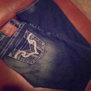 ✨SOLD✨ Big Star Jeans with 💗 on pockets