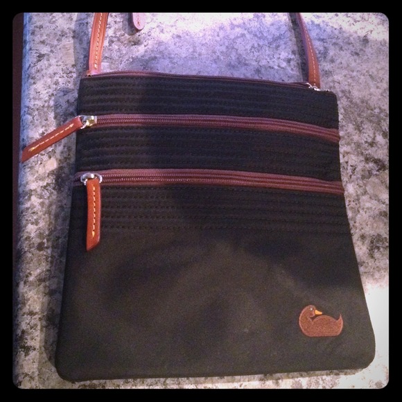Dooney and Bourke cross body nylon bag