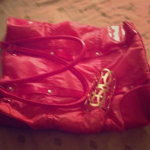 Bundled. Victoria secrets  tote and gold bracelet