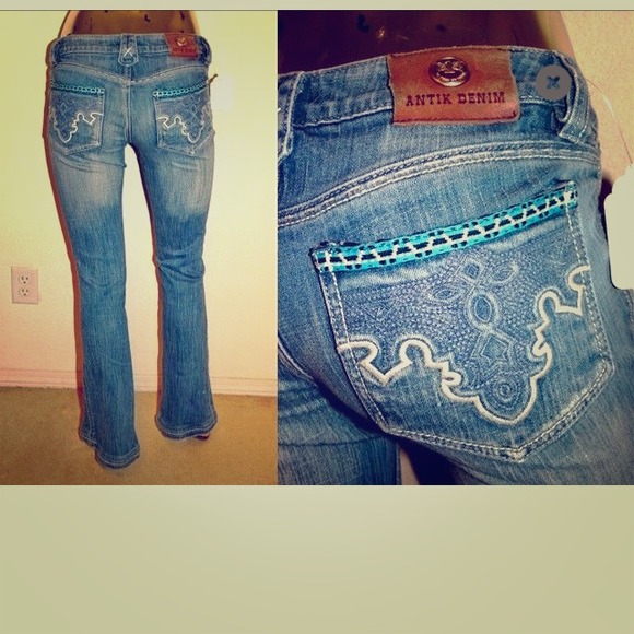 ❌SOLD❌Antik denim jeans with stitching